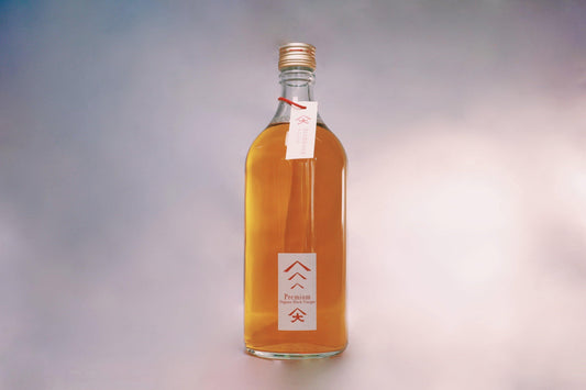 綾の有機黒玄米酢プレミアム - 日和(ひなた)商店