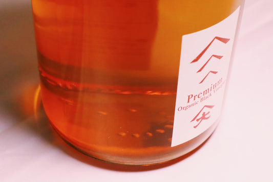 綾の有機黒玄米酢プレミアム - 日和(ひなた)商店